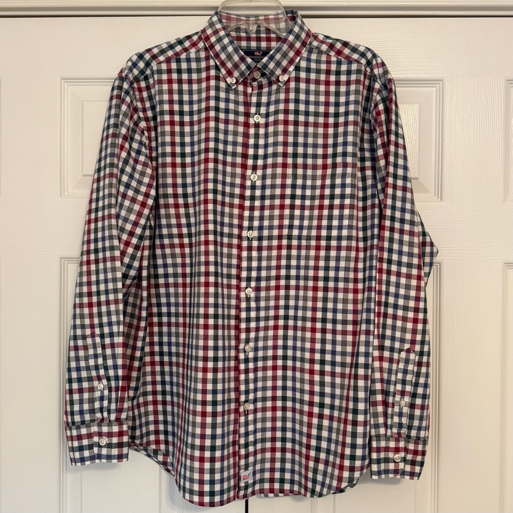 Vineyard Vines Murray Button Down Shirt L
